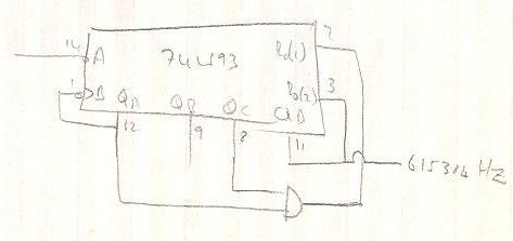 74LS93 divide by 13