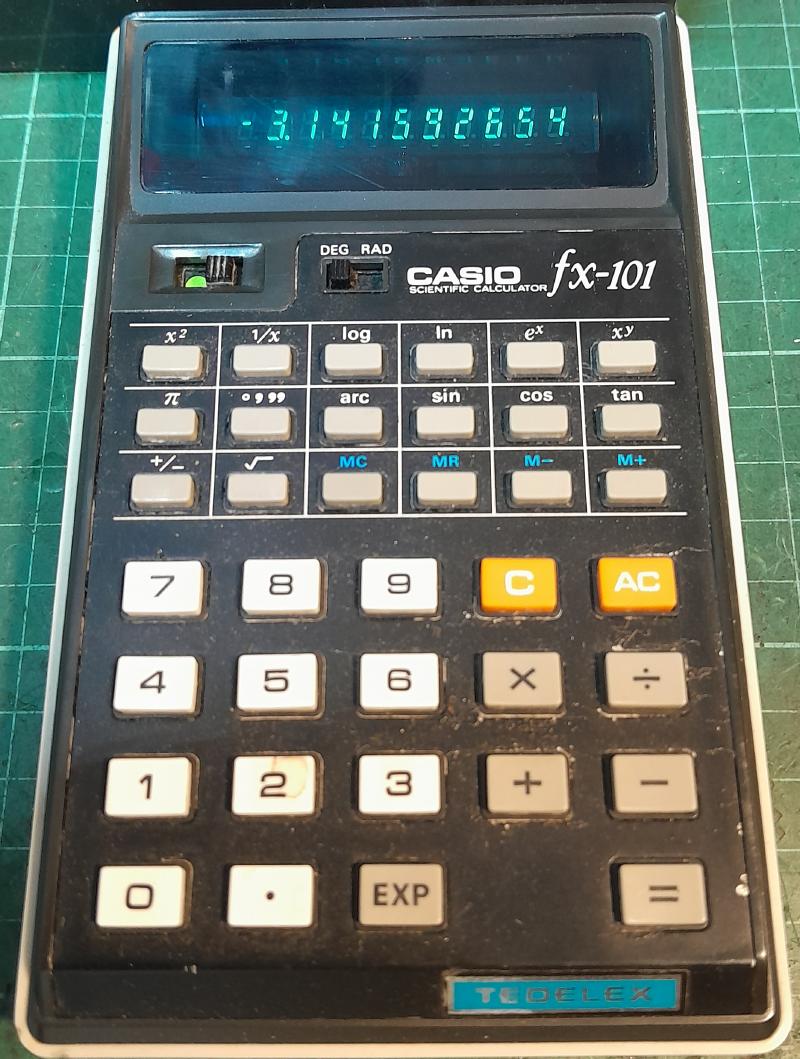 Casio Fx-101 Front View