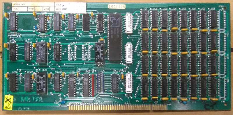 RAM board 3 top view