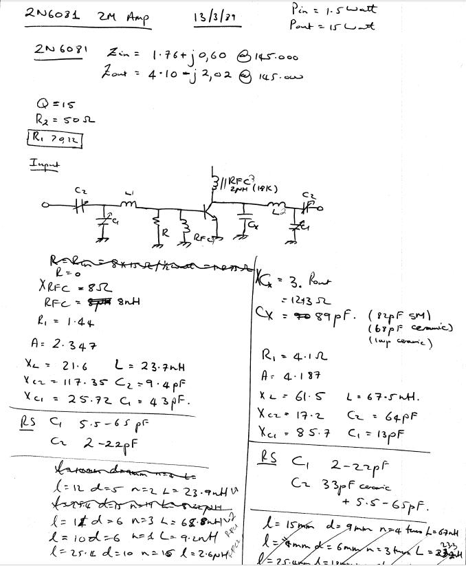 page two of my handwritten notes