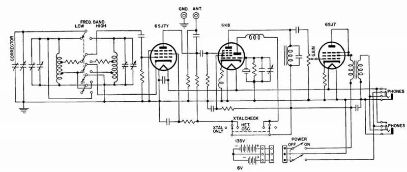 BC-221 schematic