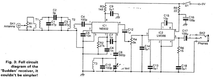 PW Sudden receiver schematic